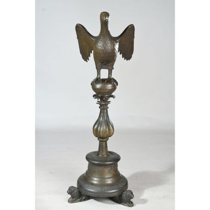LUTRIN EAGLE in bronze XVIII-XIXth. H.152....