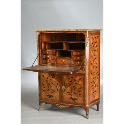 SECRETARY LOUIS XV of eventful shape with...