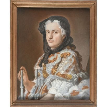 QUENTIN DE LA TOUR (According to). Executed...