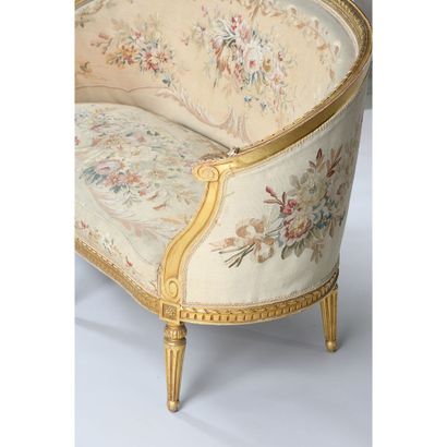 LIVING ROOM SET IN THE TASTE LOUIS XVI in...
