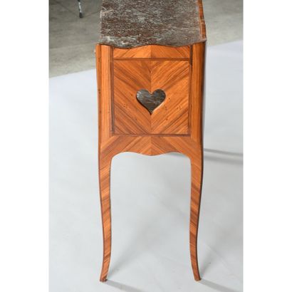 RARE FURNITURE DESSERTE LOUIS XV in rosewood...