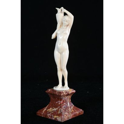 DESCOMPS Joe. (1869-1950). Ivory subject...