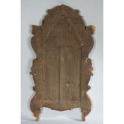 PROVENCAL MIRROR LOUIS XV of eventful shape...
