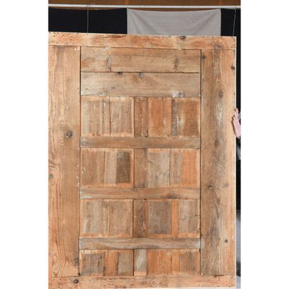 EXCEPTIONNEL TRUMEAU LOUIS XV en bois rechampi...