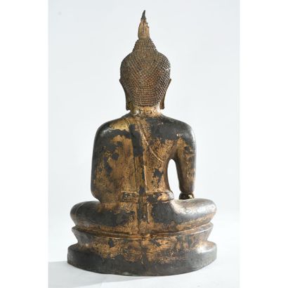 LARGE AND BEAUTIFUL STATUE OF BUDDHA STYLE...