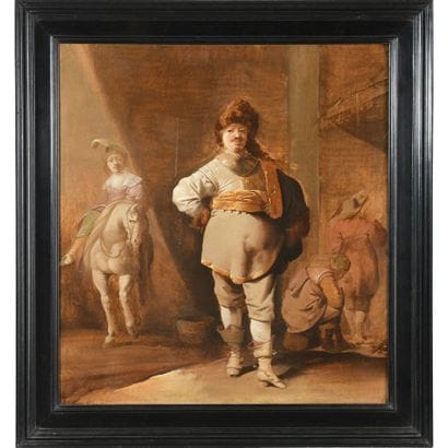 HOLLAND SCHOOL circa 1640, follower of Pieter...