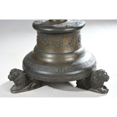 LUTRIN EAGLE in bronze XVIII-XIXth. H.152....