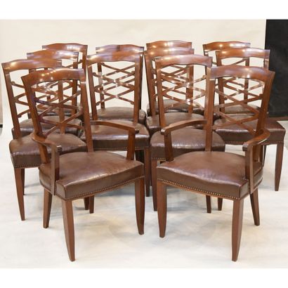 LELEU Jules. (Attributed to). VERY NICE SET...