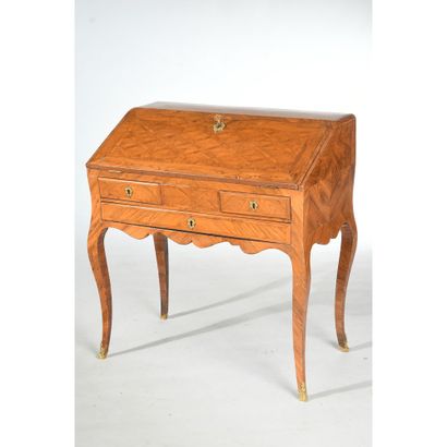 PENDING OFFICE LOUIS XV all sides in violet...