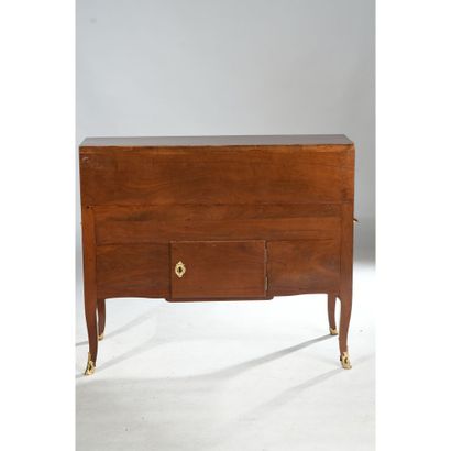 BUREAU DE PENTE LOUIS XV toutes faces en...