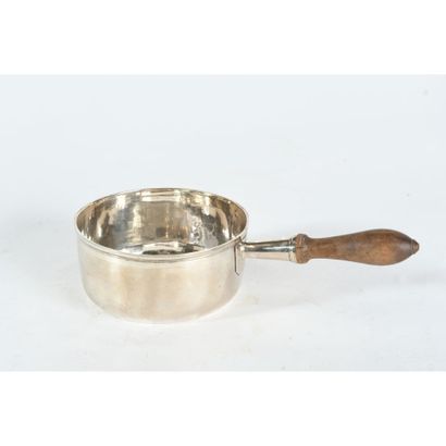 EMPIRE CASSEROLE in solid silver with a solid...