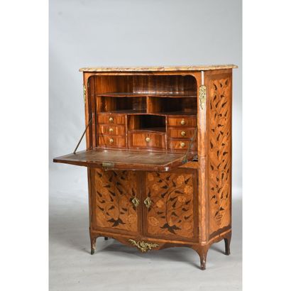 SECRETARY LOUIS XV of eventful shape with...