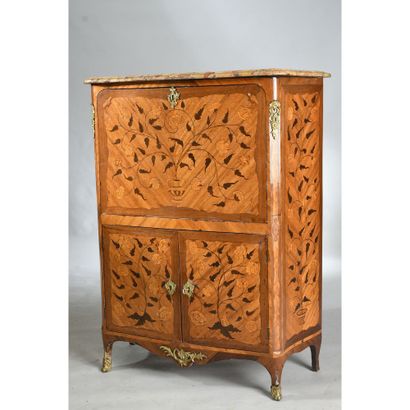SECRETARY LOUIS XV of eventful shape with...
