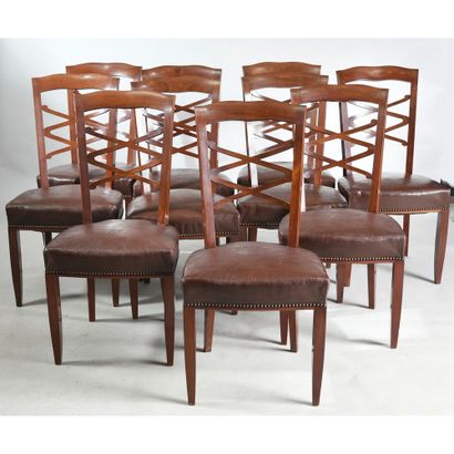 LELEU Jules. (Attributed to). VERY NICE SET...