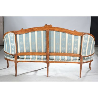 CANAPE LOUIS XV of animated shape with a...