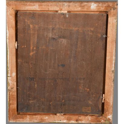 19th century FRENCH SCHOOL. Signature illegible....