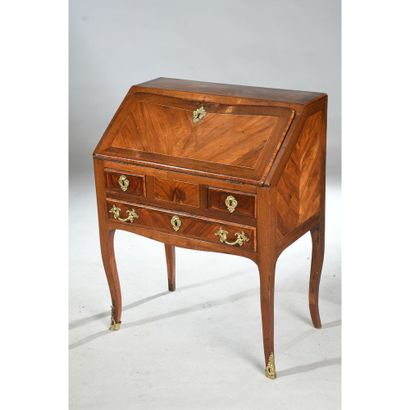 SMALL LOUIS XV PENDING OFFICE in rosewood...