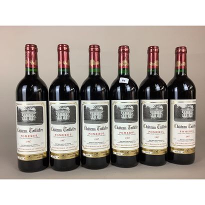 6 Btles Château TAILLEFER, Pomerol, 1997...