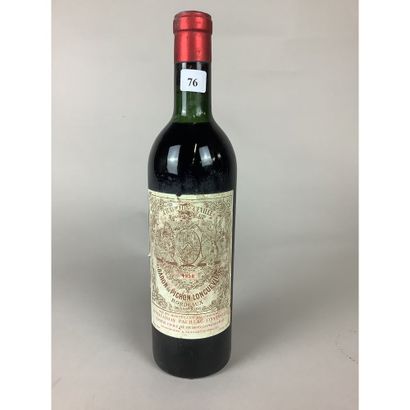 1 Btle Château BARON DE PICHON-LONGUEVILLE,...