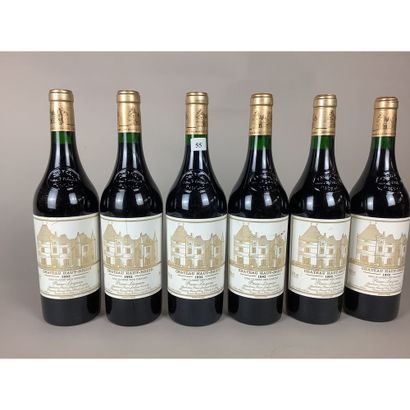 6 Btles Château HAUT-BRION, 1er CC, Graves,...