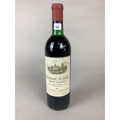 1 Btle Château AUSONE, Saint-Emilion, 1972....