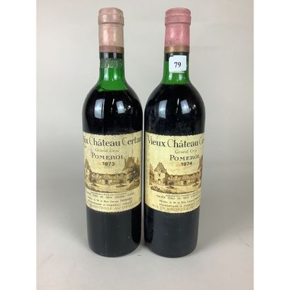 2 Btles VIEUX CHATEAU CERTAN, Pomerol, 1...