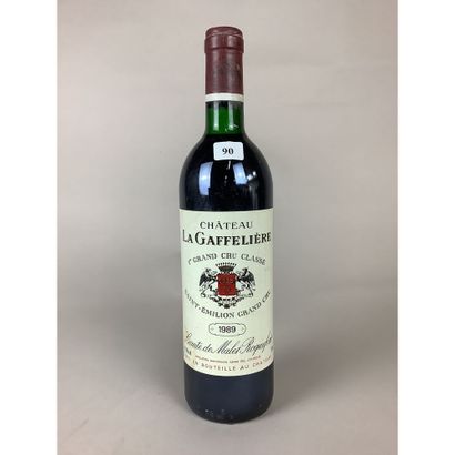 1 Btle Château LA GAFFELIERE, 1er GC, Saint-Emilion,...
