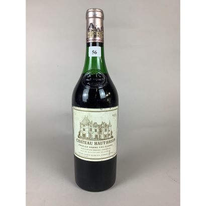 1 Btles Château HAUT-BRION, 1973. (Etiquette...