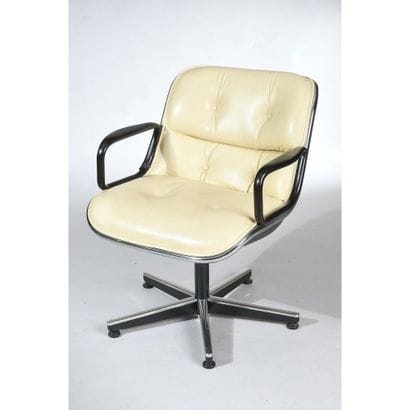 JACOBSEN Arn. (1902-1971). OFFICE CHAIR model...