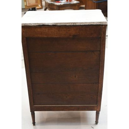 ETIT CHIFFONIER LOUIS XVI in mahogany and...