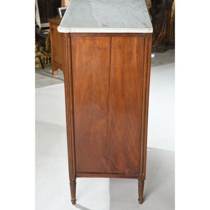 ETIT CHIFFONIER LOUIS XVI in mahogany and...