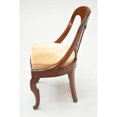 6 DINING ROOM CHAIRS RESTORATION mahogany...