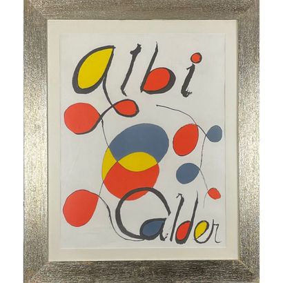 CALDER Alexander (After) (1898-1976). 
