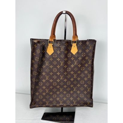L. VUITTON. High tote bag in monogram canvas...