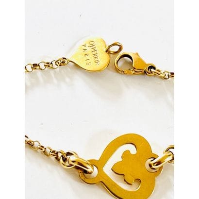 O.J. PERRIN Paris. Flexible BRACELET in yellow...