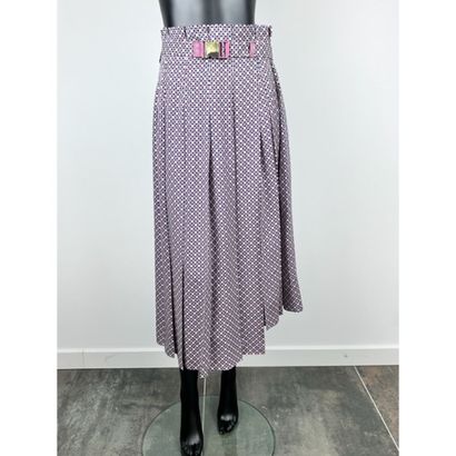 FENDI Roma. Destructured skirt in pink and...