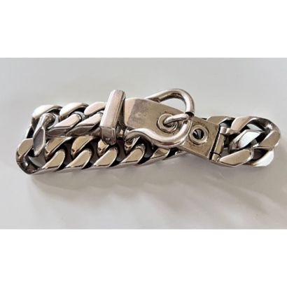HERMES Paris. BRACELET in silver with Sellier...