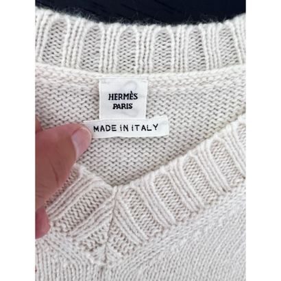 HERMES Paris. Oversized long sleeve sweater...