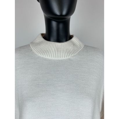 MOLLI. Oversized sweater in pale pink cotton...