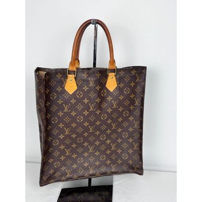 L. VUITTON. High tote bag in monogram canvas...
