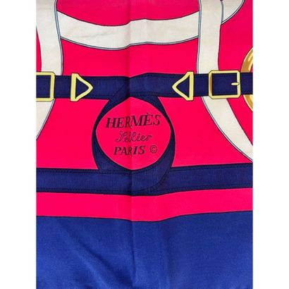 HERMES Paris. Silk square 