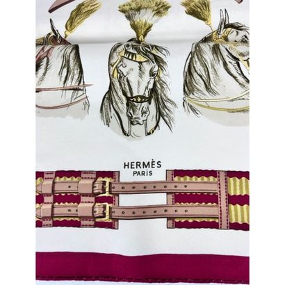 HERMES Paris. Silk square 