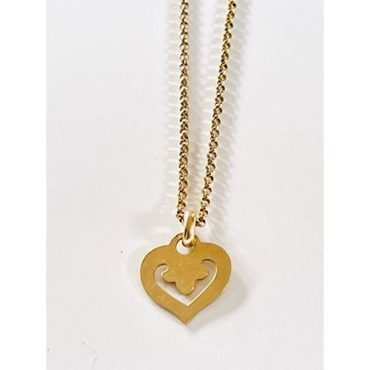 O.J. PERRIN Paris. NECKLACE in yellow gold...
