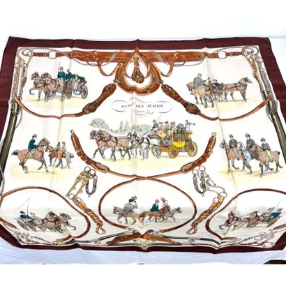 HERMES Paris. Silk square 