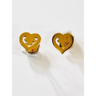 O.J. PERRIN Paris. EARRINGS hollowed out...