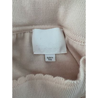 MOLLI. Straight skirt with ruffle knitted...