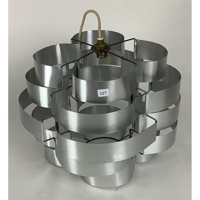 SAUZE Max (Born in 1933). LIGHTNING in aluminium...