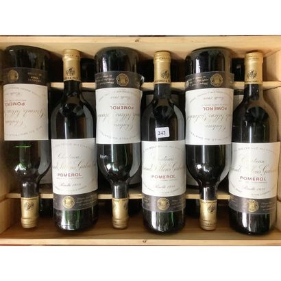 12 Btles CBO Château GRANDS SILLONS GABACHOT,...
