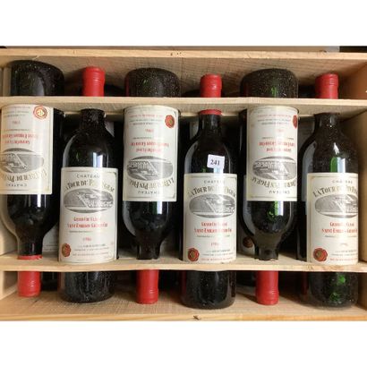 12 Btles CBO Château LA TOUR DU PIN FIGEAC,...