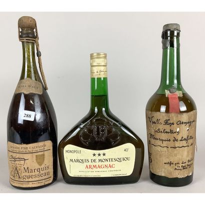 LOT including a large Fine Calvados Hors...